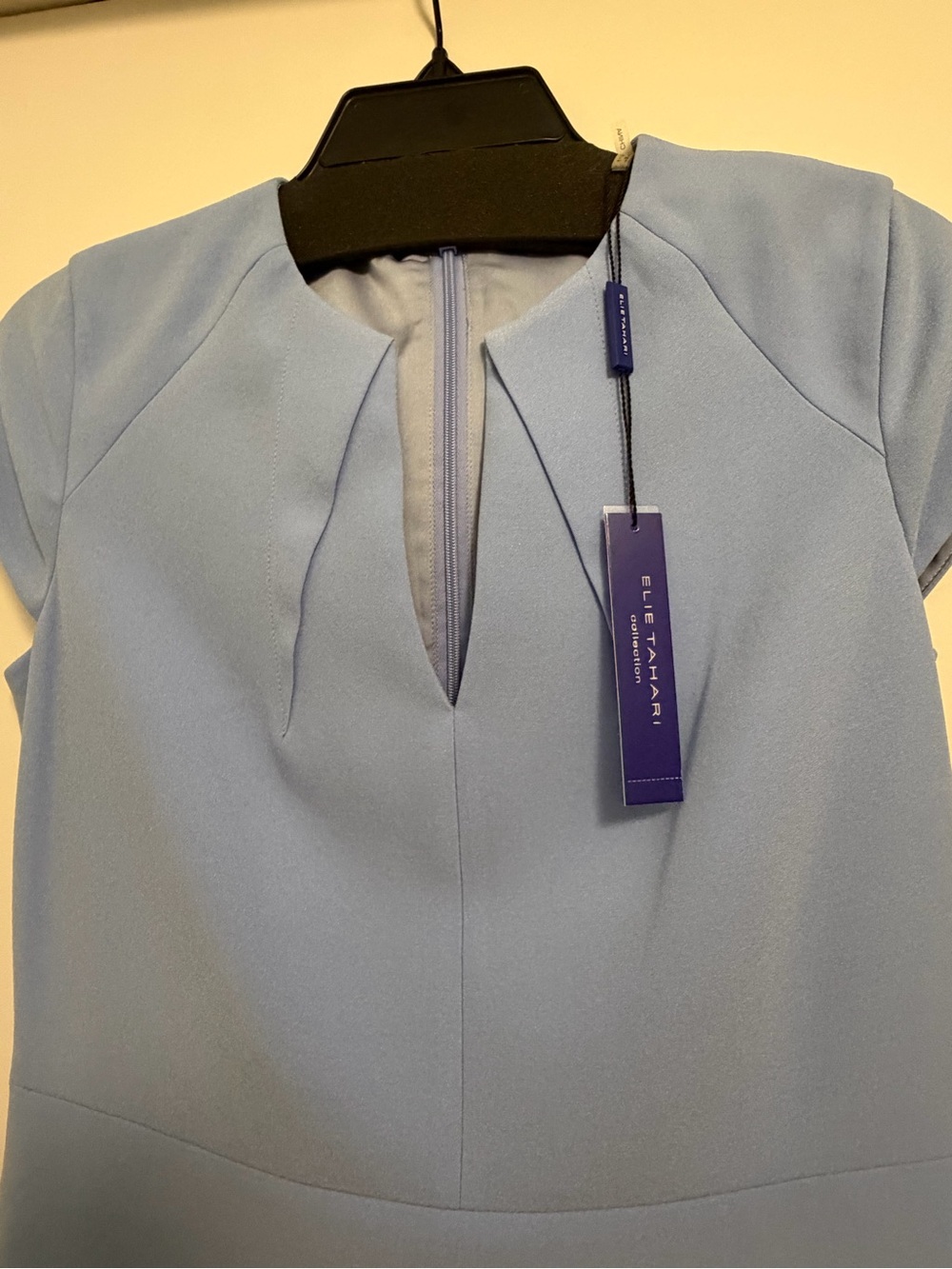 NWT Elie Tahari Blue Dress - Picture 2 of 3